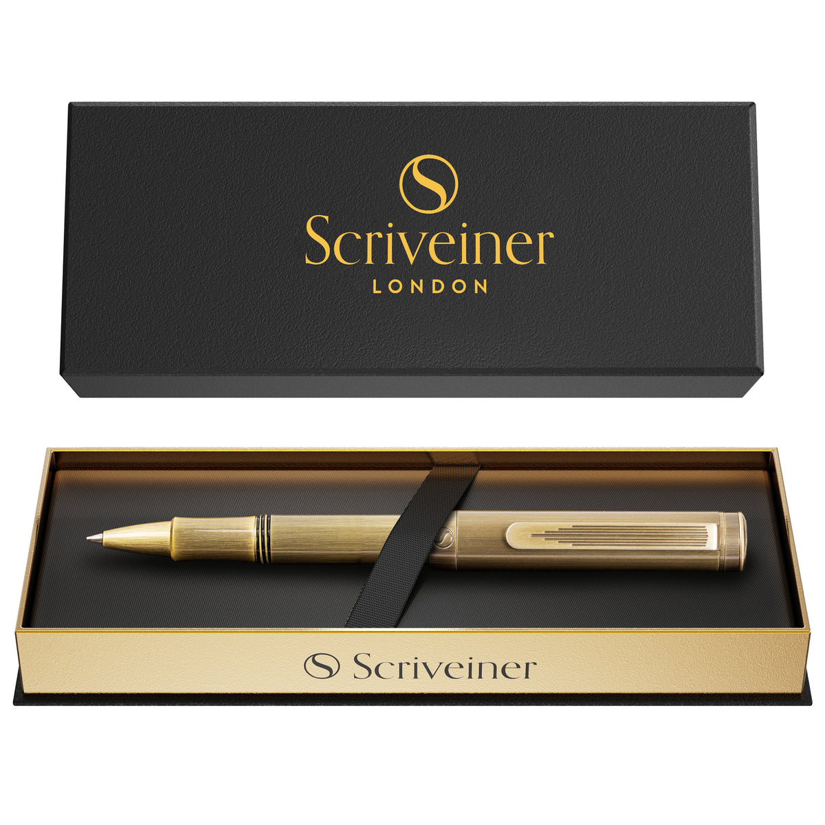 Scriveiner Pocket Pen Bronze Rollerball Pen