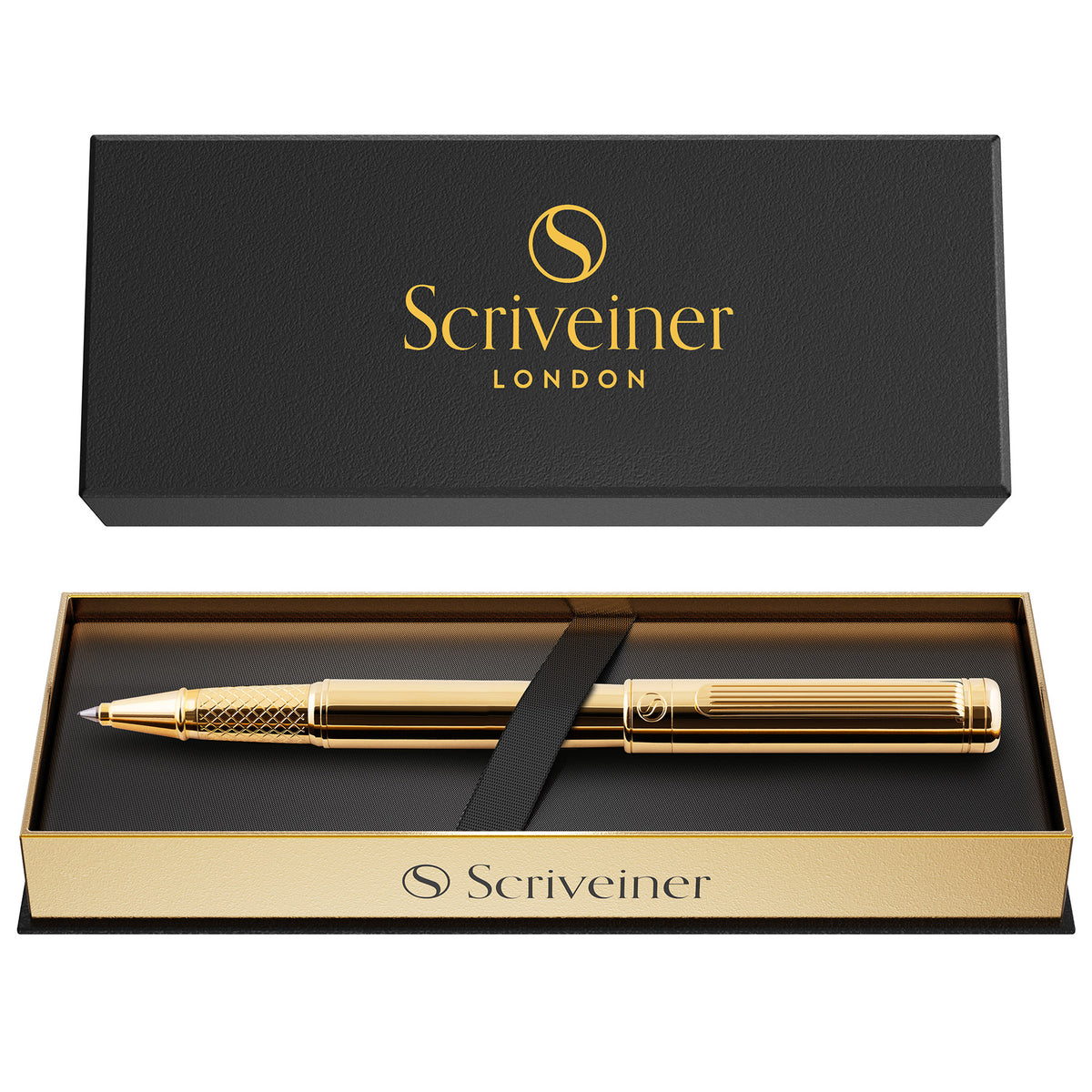 Scriveiner Classic Gold Rollerball Pen