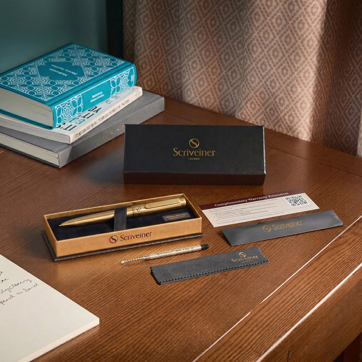 Scriveiner Classic Bronze Ballpoint Pen