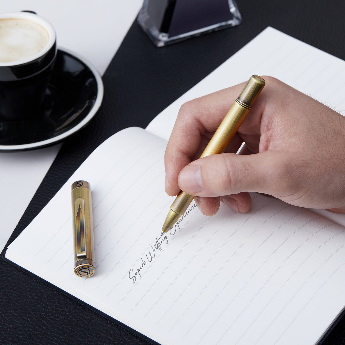 Scriveiner Pocket Pen Bronze Rollerball Pen