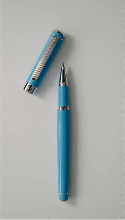 Scriveiner Classic Sky Blue Rollerball Pen