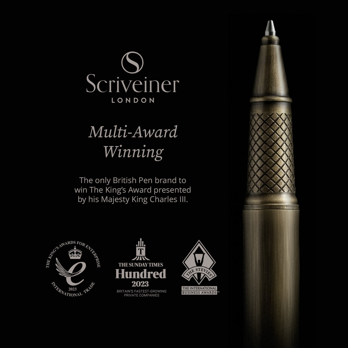 Scriveiner Classic Bronze Rollerball Pen