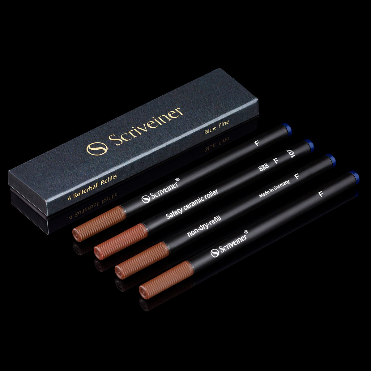 Cartuccia di ricambio Scriveiner Rollerball Blu - Punta fine