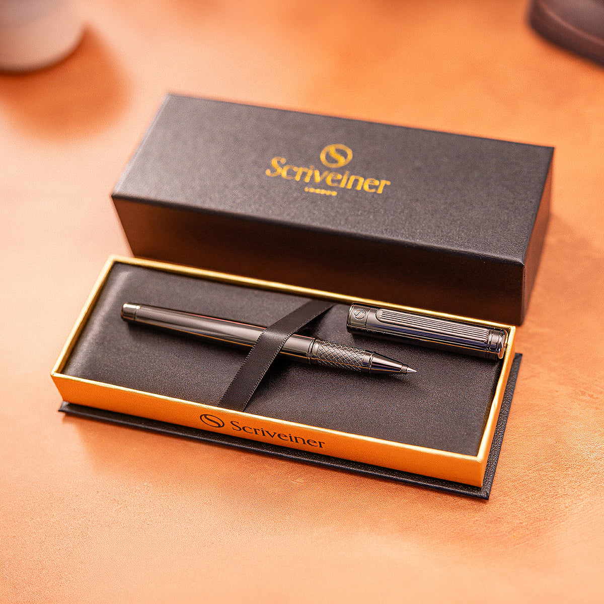 Scriveiner Classic Gun Metal Rollerball Pen