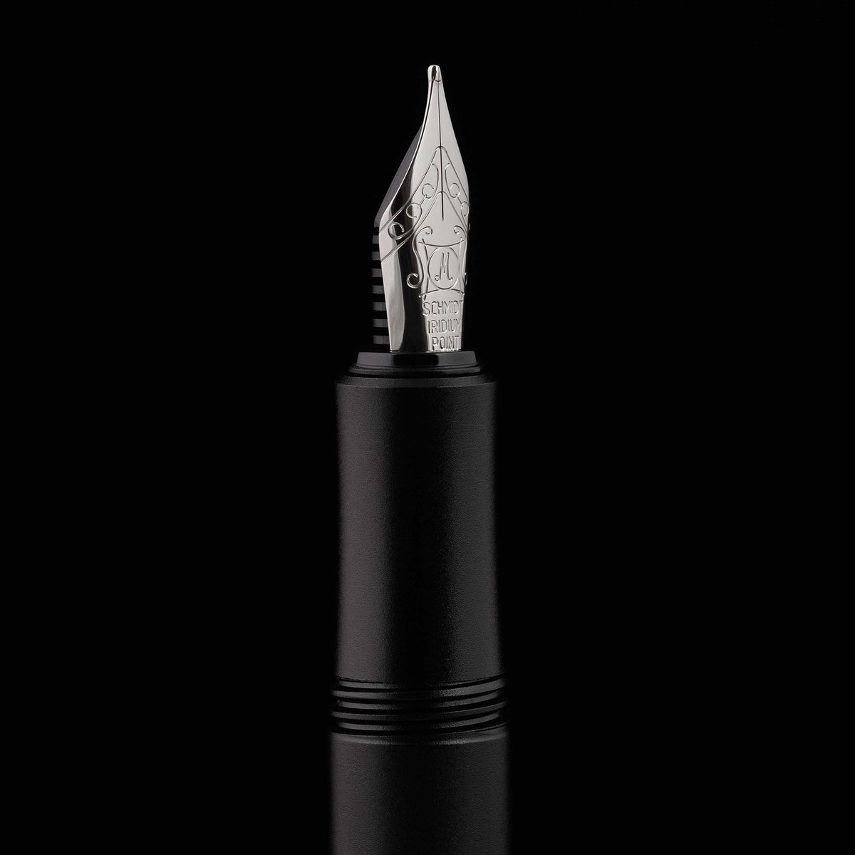 Scriveiner Pocket Pen Matt Black Fountain Pen - Medium Nib