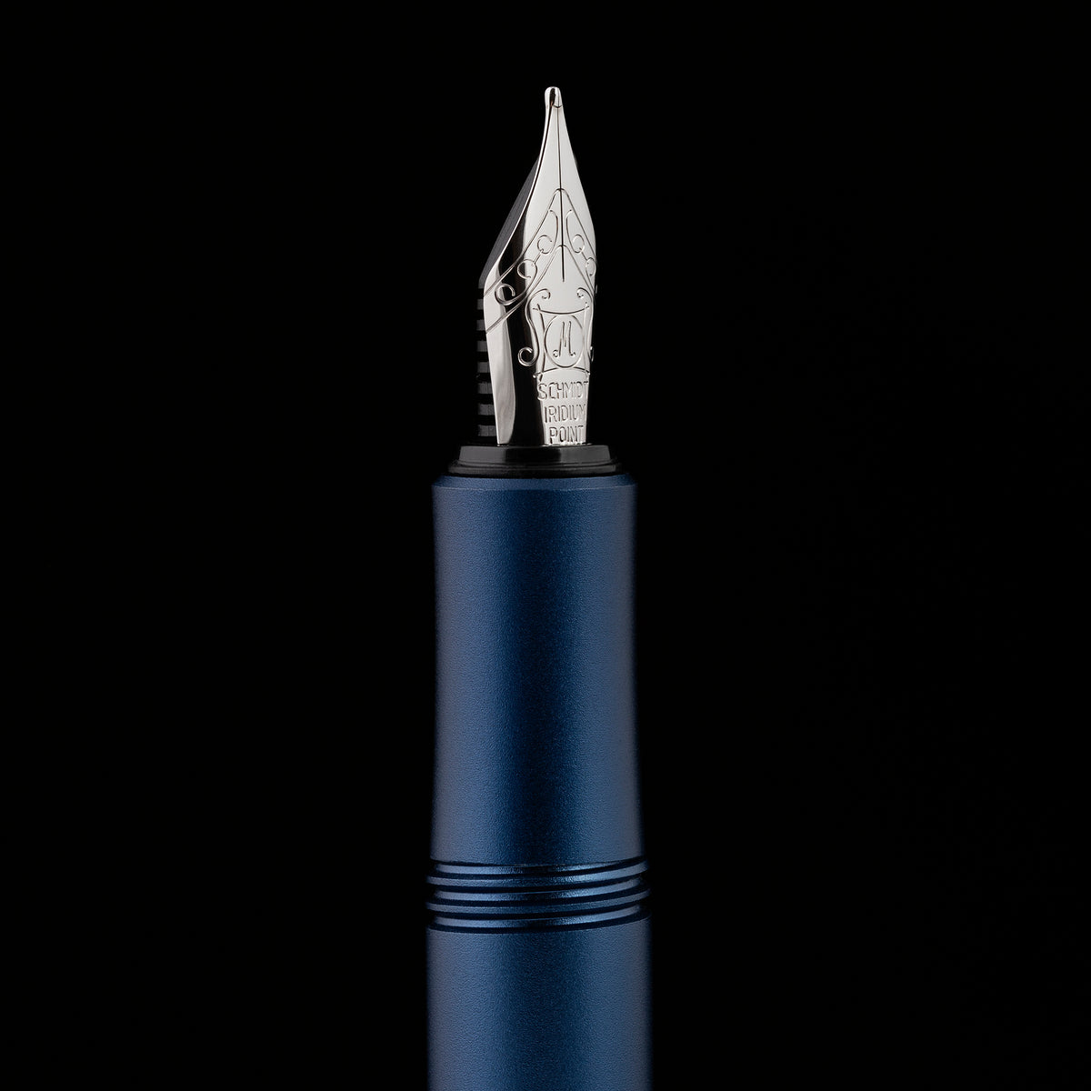 Scriveiner Pocket Pen Matt Blue Fountain Pen - Medium Nib