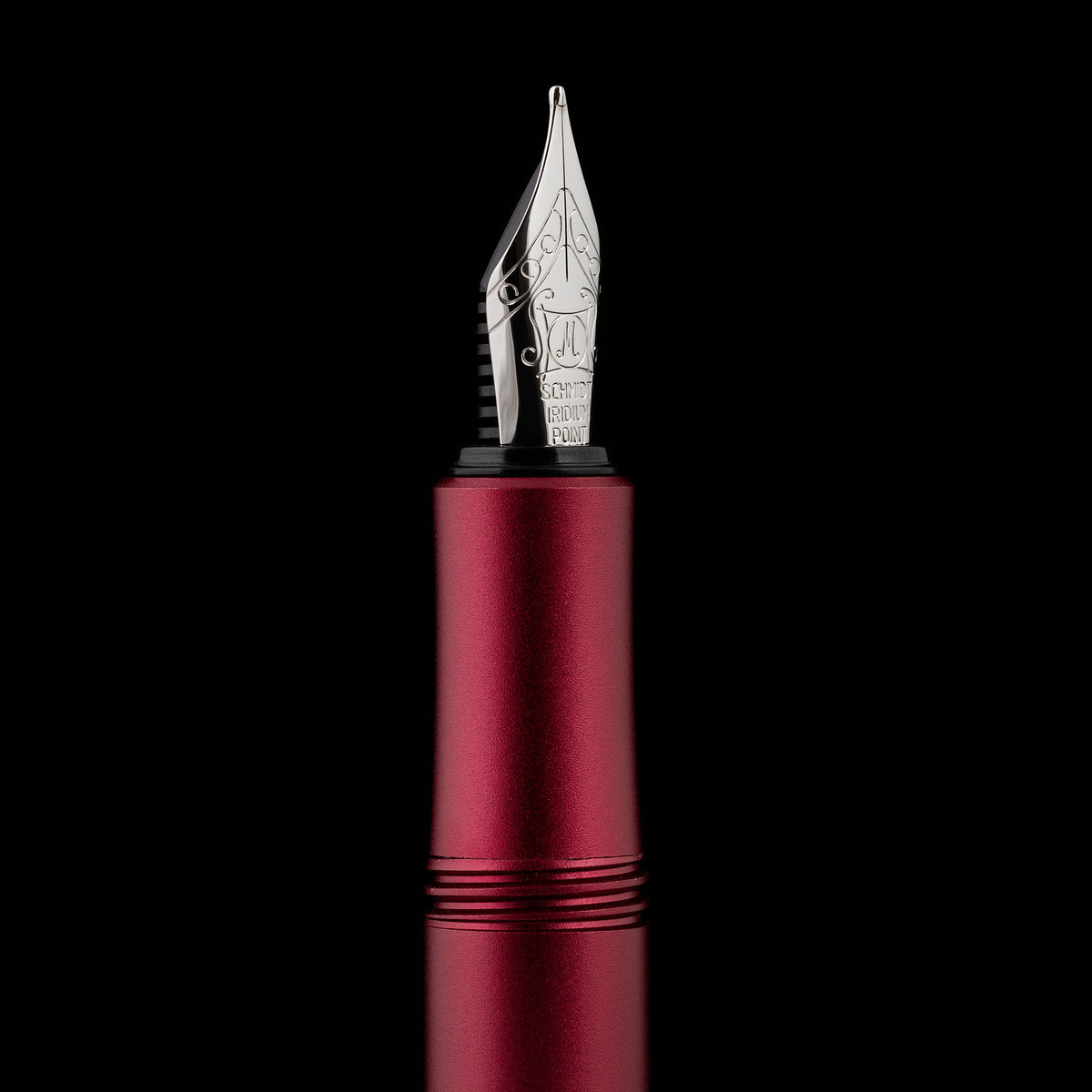 Scriveiner Pocket Pen Matt Red Fountain Pen - Medium Nib