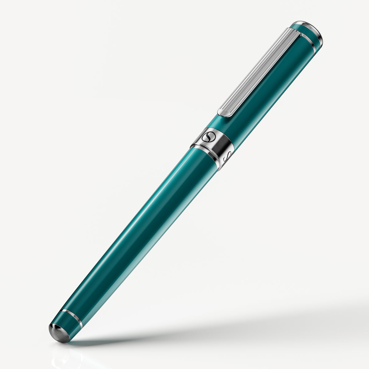Scriveiner Classic Teal Rollerball Pen
