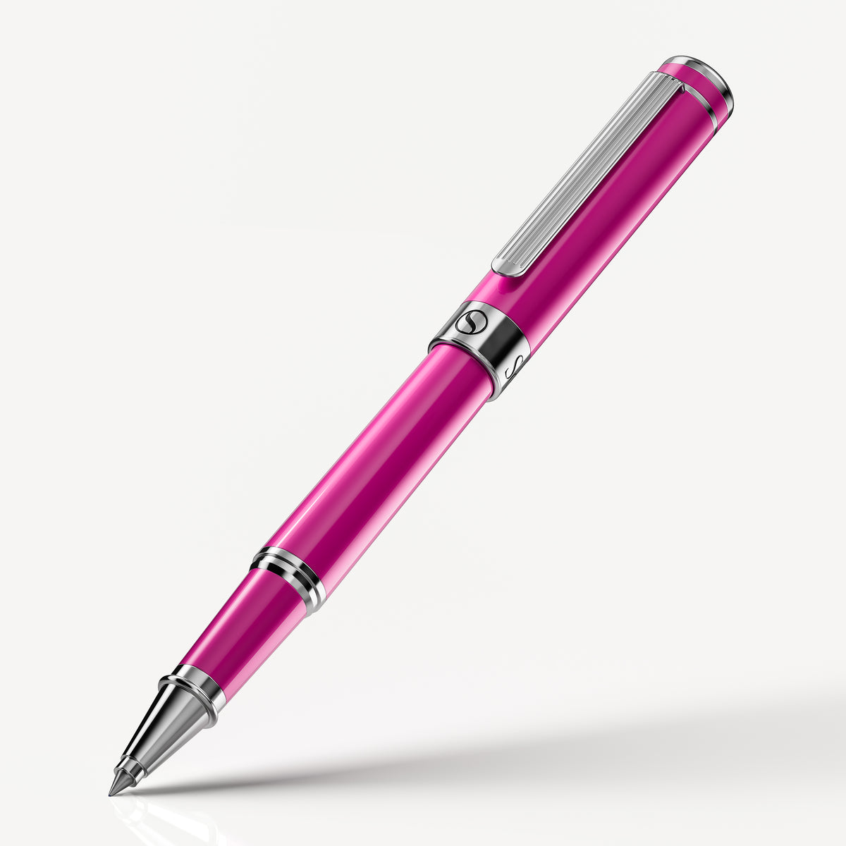 Scriveiner Classic Fuchsia Rollerball Pen