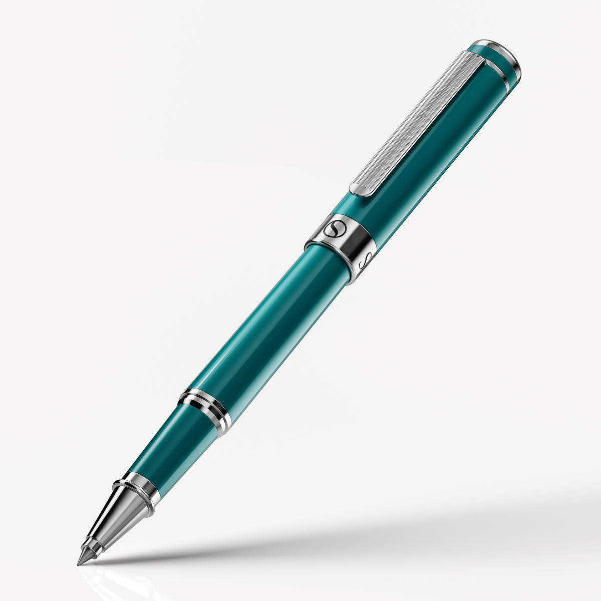 Scriveiner Classic Teal Rollerball Pen
