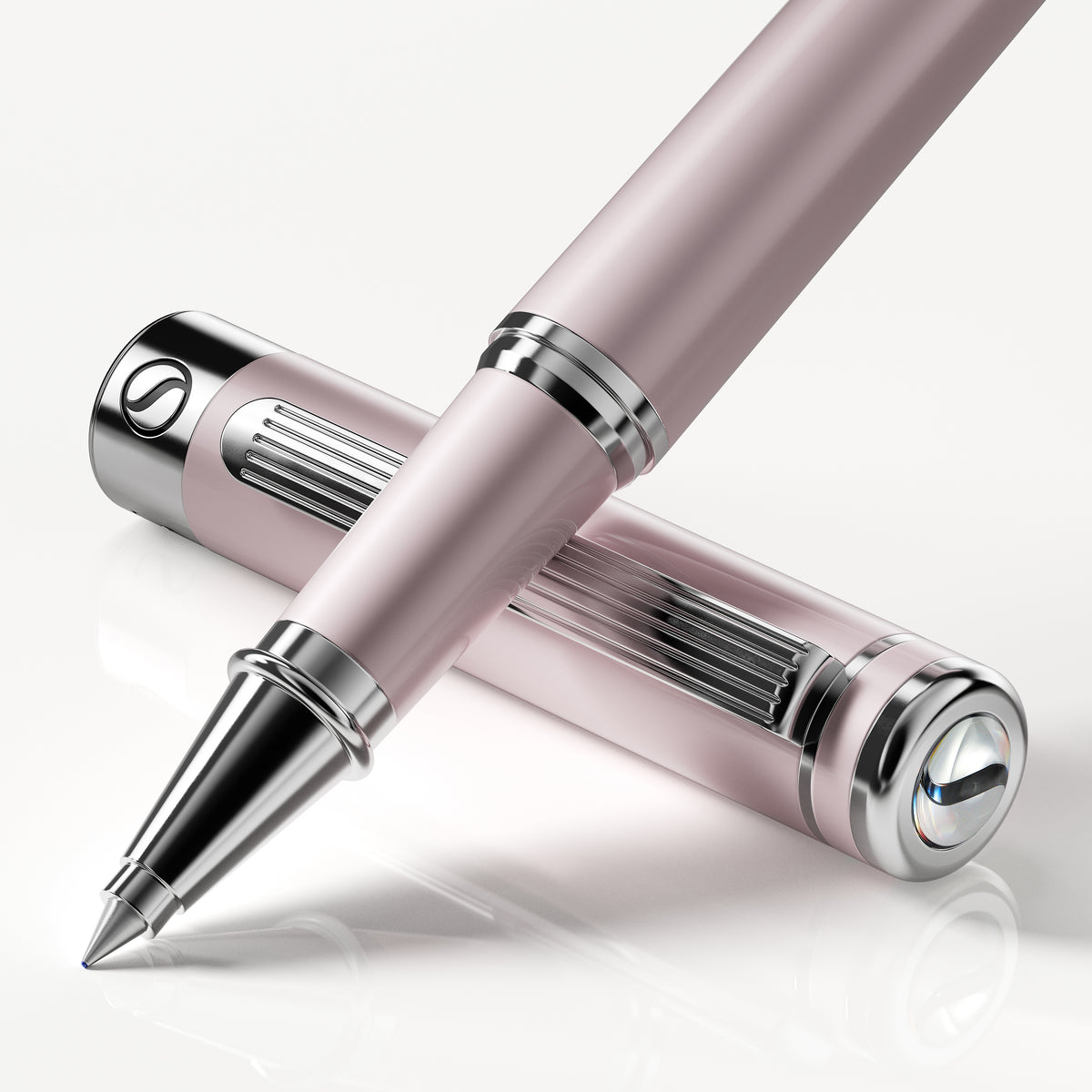 Scriveiner Classic Blush Pink Rollerball Pen
