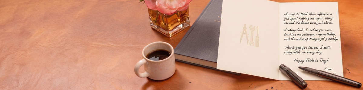 To the Man Who Shaped Your Life: Finding the Right Words This Father's Day