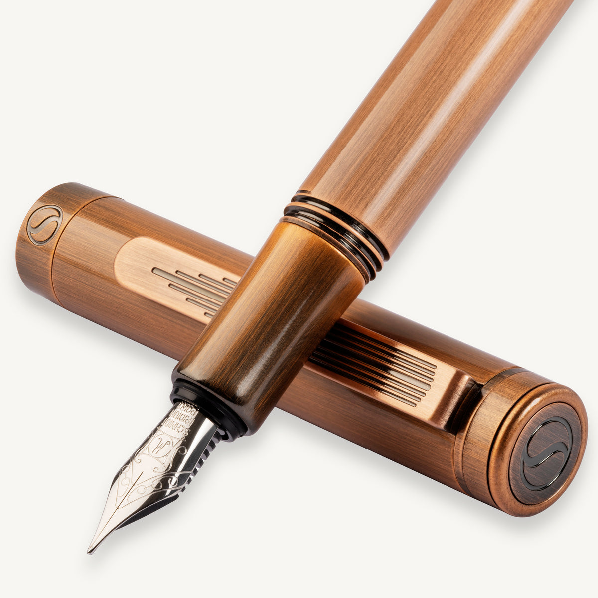 Scriveiner Pocket Pen Copper Fountain Pen - Medium Nib