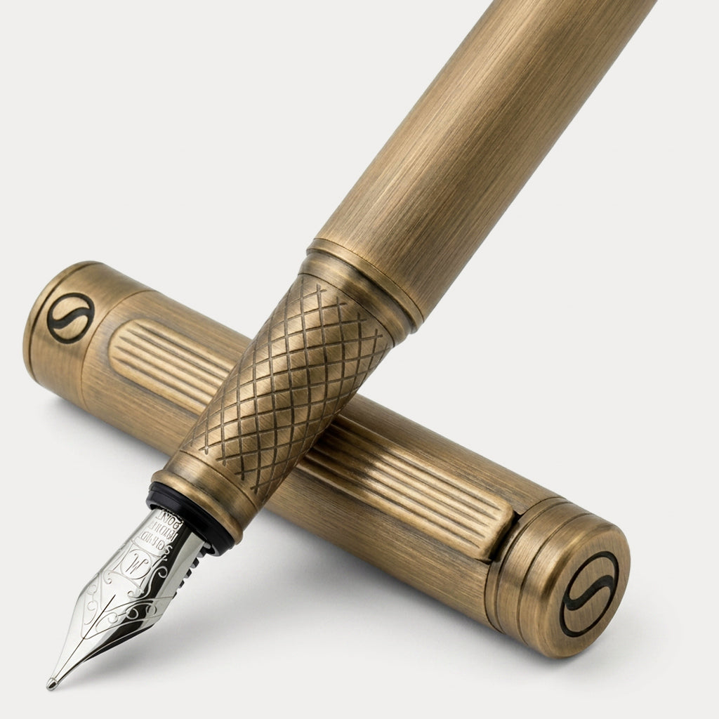 Scriveiner Classic Bronze Fountain Pen – Medium