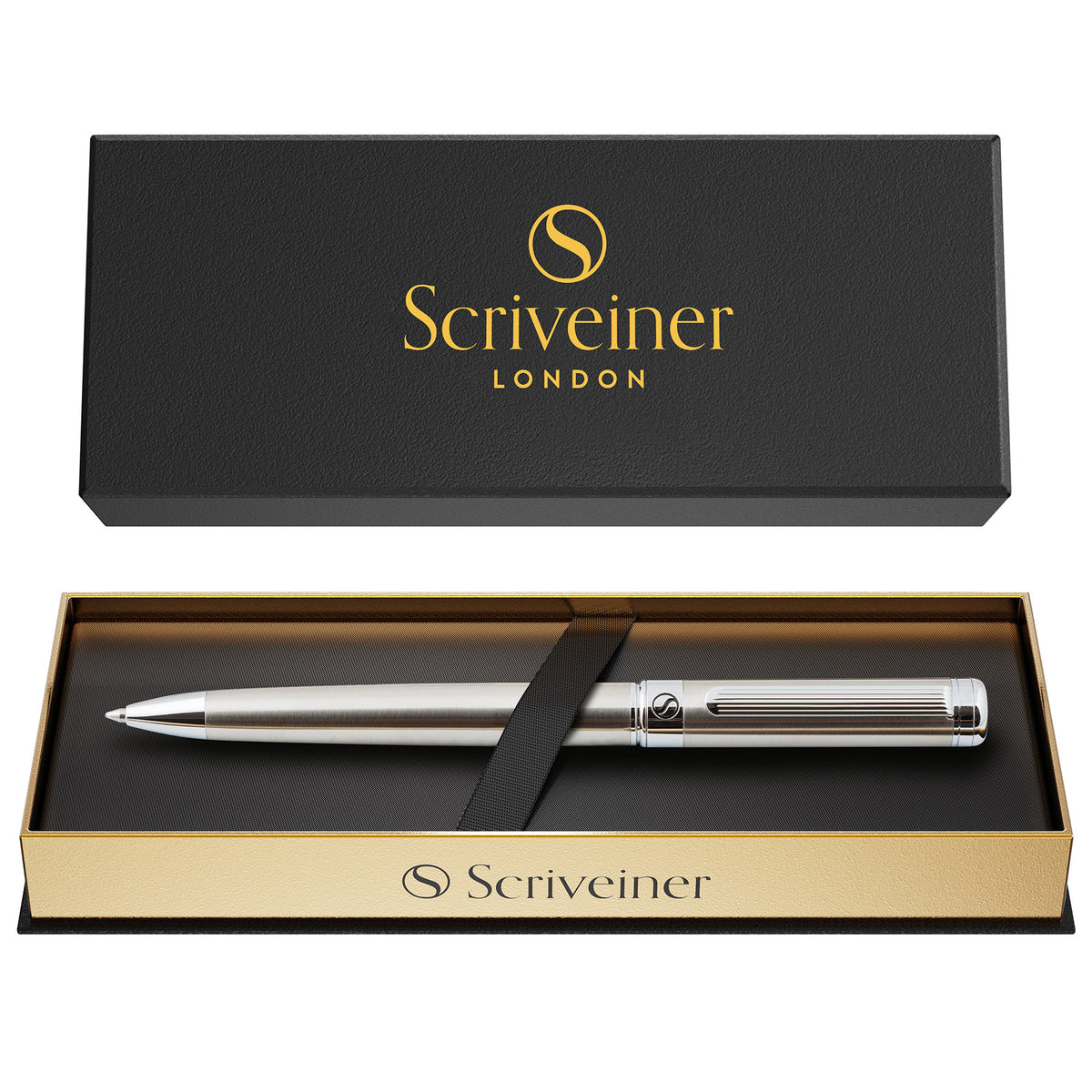 Penna a sfera Scriveiner Classic Acciaio Inossidabile