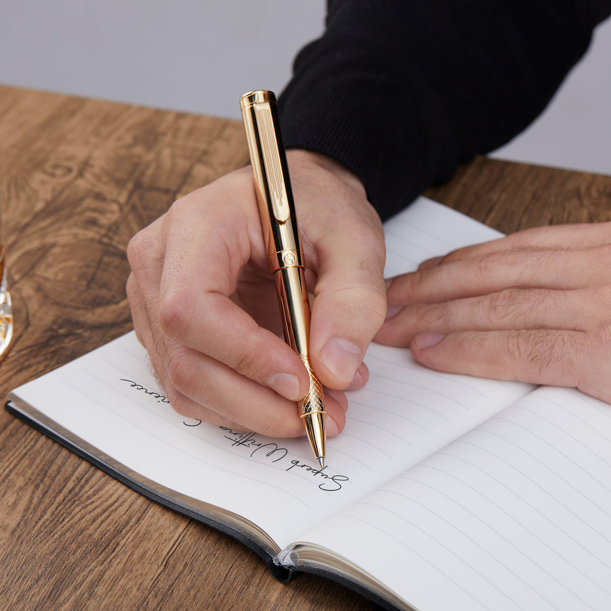 Scriveiner Pocket Pen Gold Rollerball Pen