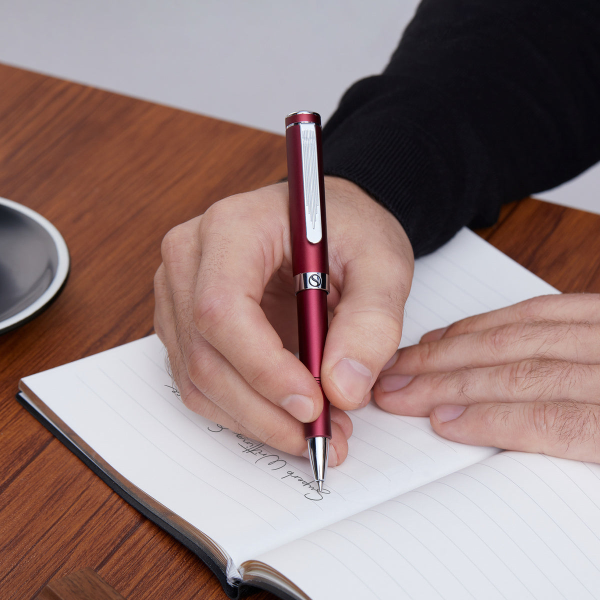 Scriveiner Pocket Pen Matt Red Rollerball Pen