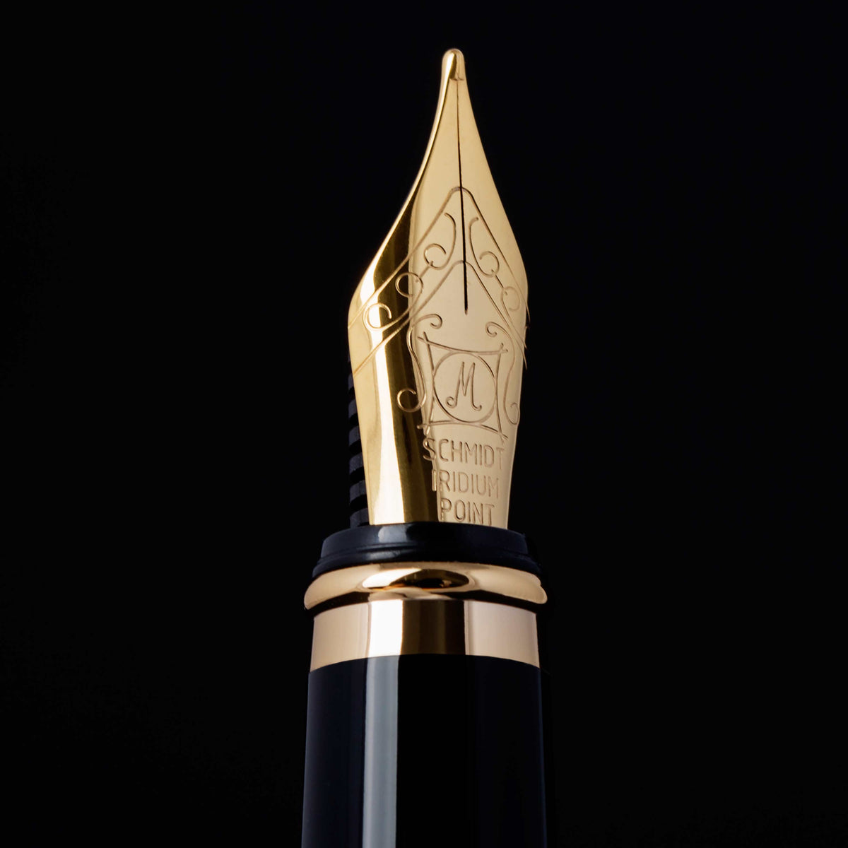 Penna stilografica Scriveiner Classic Lacca Nera - Punta media