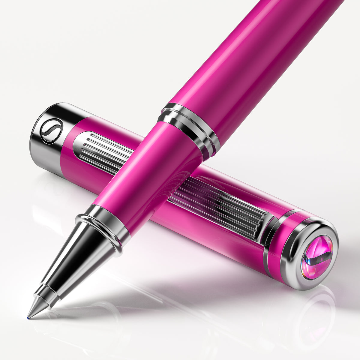 Scriveiner Classic Fuchsia Rollerball Pen