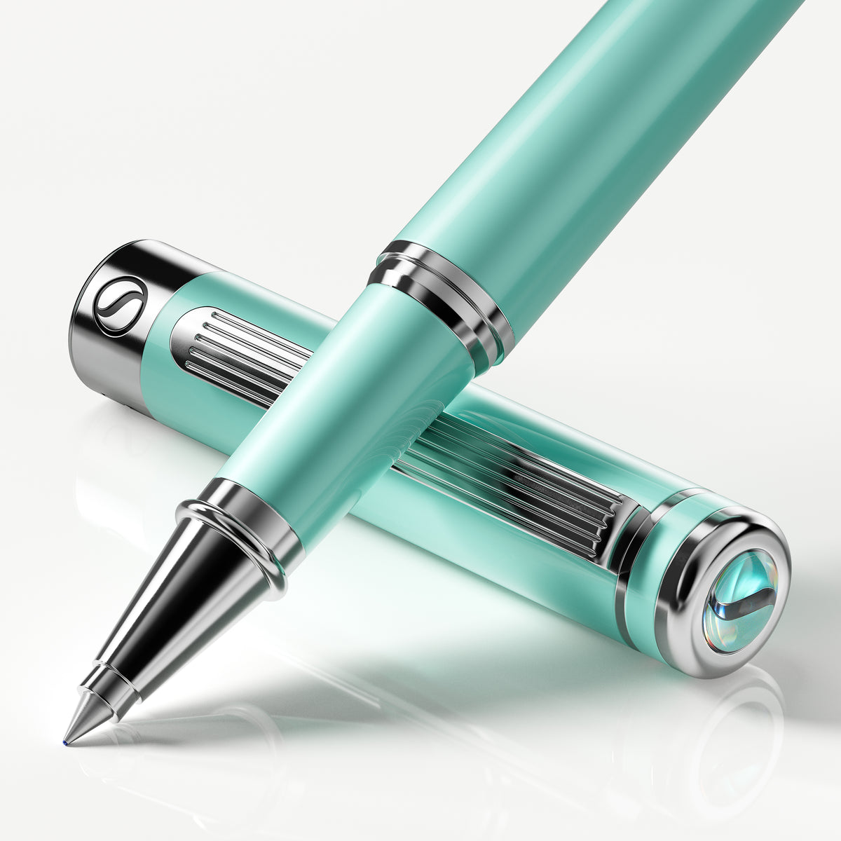 Scriveiner Classic Mint Green Rollerball Pen