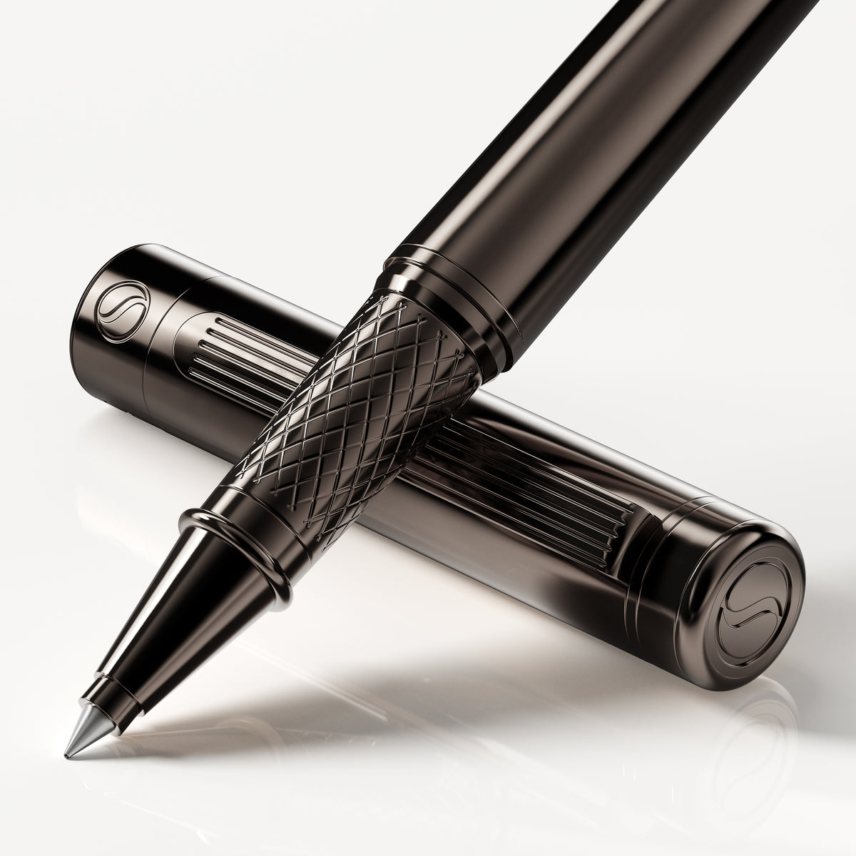 Scriveiner Classic Gun Metal Rollerball Pen